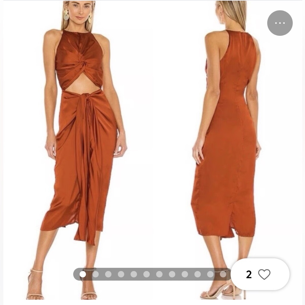 Andrea Iyamah Reni midi dress
